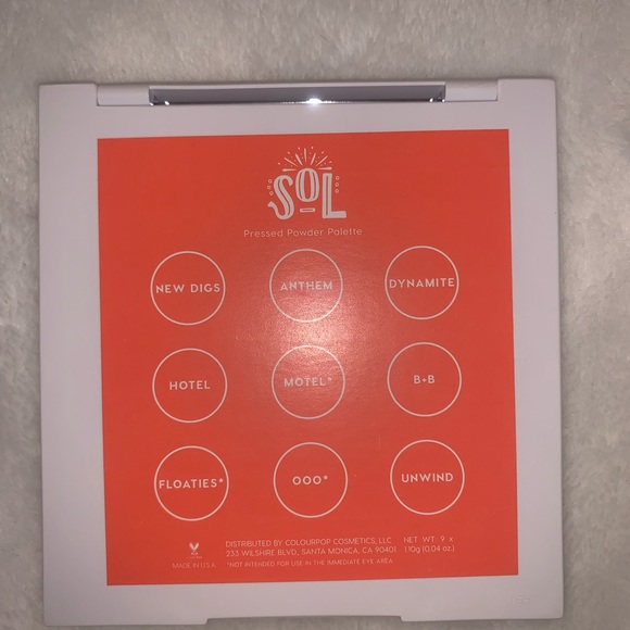 Colourpop MAR Y SOL palettes - Picture 4 of 5